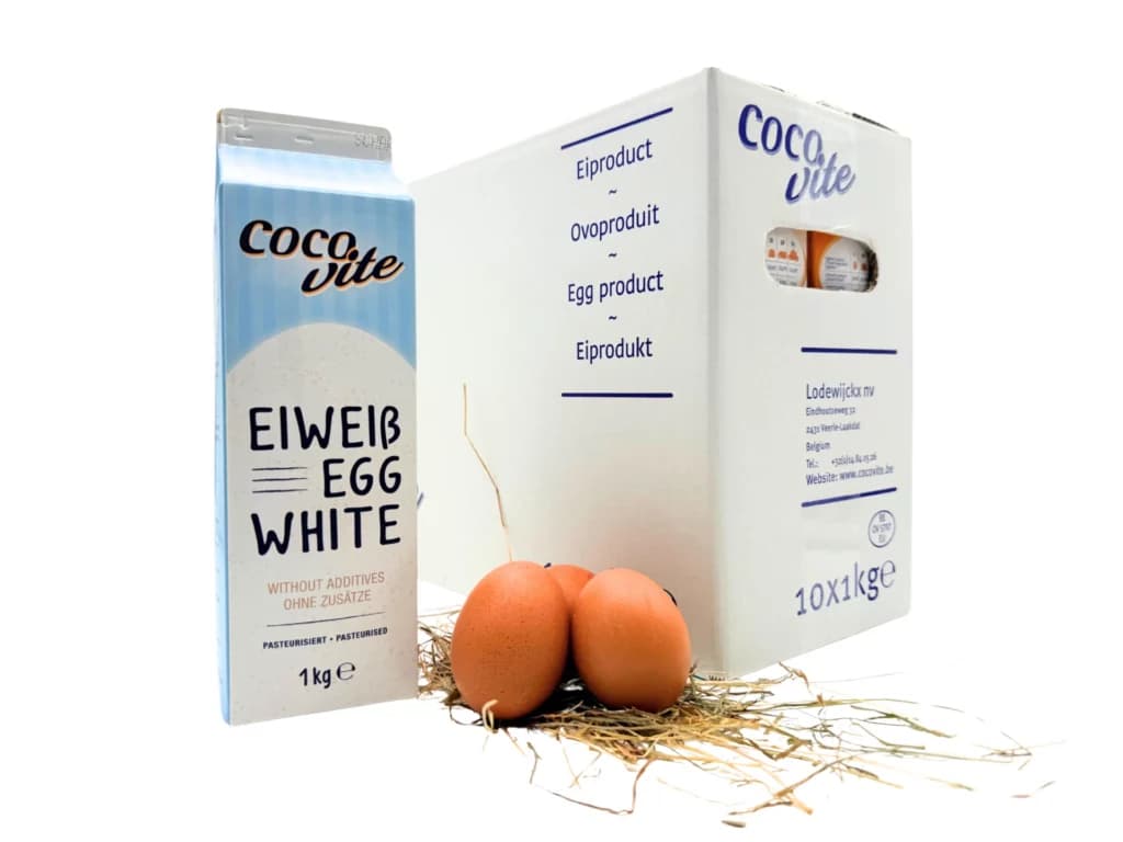 Flydende æggehvide pasteuriseret – Long life